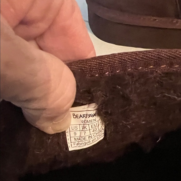 Bearpaw shearling suede boots - Picture 6 of 8